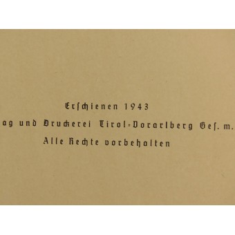 Boken om Wehrmacht Gebirgsjägers Wehrraum Alpenland. Espenlaub militaria